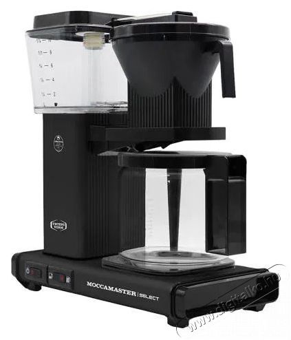 Moccamaster KBG 741 Select Matt Black Konyhai term&eacute;kek - K&aacute;v&eacute;főző / k&aacute;v&eacute;&ouml;rlő / kieg&eacute;sz&iacute;tő - Filteres k&aacute;v&eacute;főző - 512719
