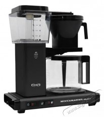 Moccamaster KBG 741 Select Matt Black Konyhai term&eacute;kek - K&aacute;v&eacute;főző / k&aacute;v&eacute;&ouml;rlő / kieg&eacute;sz&iacute;tő - Filteres k&aacute;v&eacute;főző - 512719