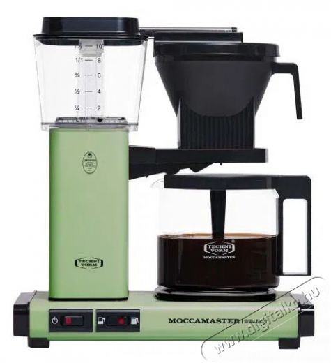 Moccamaster KBG 741 Select Pastel Green Konyhai termékek - Kávéfőző / kávéörlő / kiegészítő - Filteres kávéfőző - 512716
