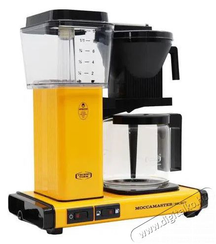 Moccamaster KBG 741 Select Yellow Pepper Konyhai term&eacute;kek - K&aacute;v&eacute;főző / k&aacute;v&eacute;&ouml;rlő / kieg&eacute;sz&iacute;tő - Filteres k&aacute;v&eacute;főző - 512717
