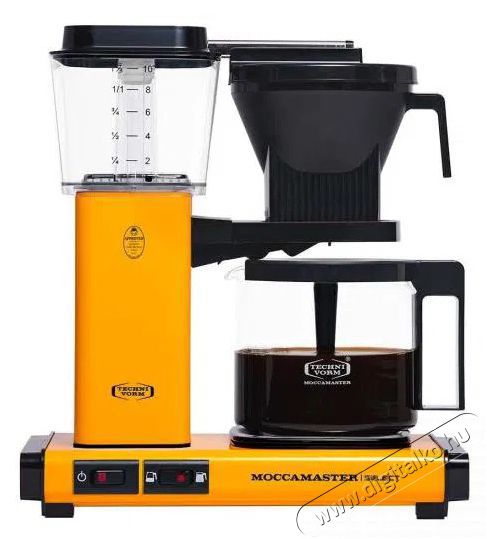Moccamaster KBG 741 Select Yellow Pepper Konyhai term&eacute;kek - K&aacute;v&eacute;főző / k&aacute;v&eacute;&ouml;rlő / kieg&eacute;sz&iacute;tő - Filteres k&aacute;v&eacute;főző - 512717