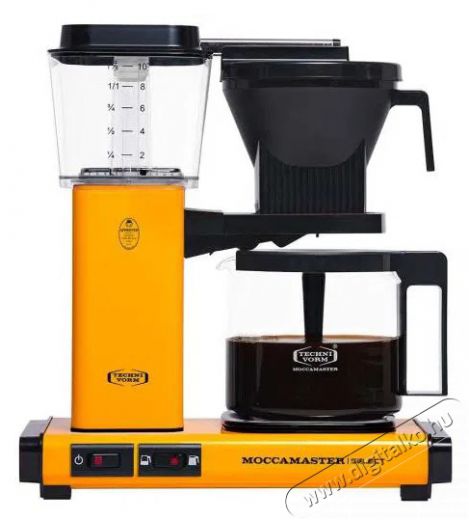 Moccamaster KBG 741 Select Yellow Pepper Konyhai term&eacute;kek - K&aacute;v&eacute;főző / k&aacute;v&eacute;&ouml;rlő / kieg&eacute;sz&iacute;tő - Filteres k&aacute;v&eacute;főző - 512717