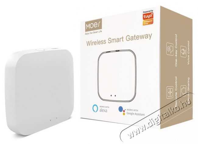 MOES Multimode Gateway, Zigbee+BT+RJ45 Háztartás / Otthon / Kültér - Okos otthon - Kiegészítő - 508184