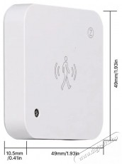 MOES Human Presence Sensor + Light Sensor, Zigbee Háztartás / Otthon / Kültér - Biztonságtechnika - Mozgásérzékelő - 521669