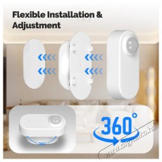 MOES Human Presence Sensor + PIR Sensor, Zigbee Háztartás / Otthon / Kültér - Biztonságtechnika - Mozgásérzékelő - 521670