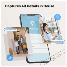 MOES Human Presence Sensor + PIR Sensor, Zigbee Háztartás / Otthon / Kültér - Biztonságtechnika - Mozgásérzékelő - 521670