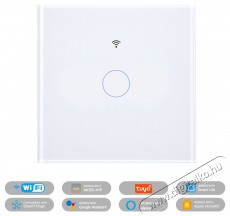 MOES Matter WiFi Smart Switch 1gang Háztartás / Otthon / Kültér - Okos otthon - Kiegészítő - 521673