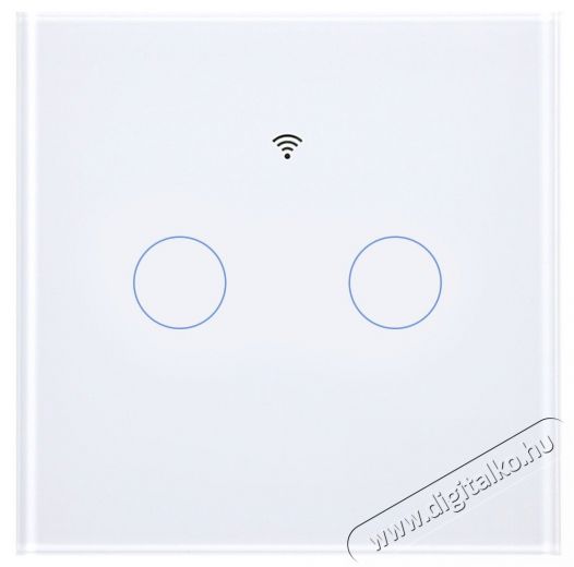 MOES Matter WiFi Smart Switch 2gang Háztartás / Otthon / Kültér - Okos otthon - Kiegészítő - 521674