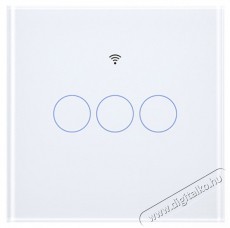 MOES Matter WiFi Smart Switch 3gang Háztartás / Otthon / Kültér - Okos otthon - Kiegészítő - 521675