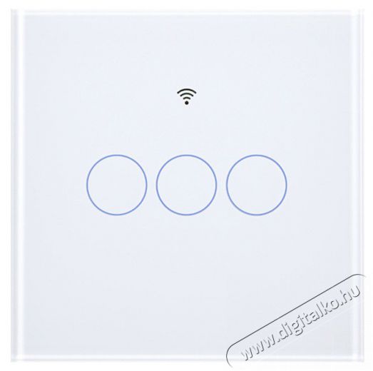 MOES Matter WiFi Smart Switch 3gang Háztartás / Otthon / Kültér - Okos otthon - Kiegészítő - 521675
