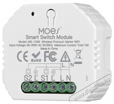 MOES Mini Matter Wifi Smart Switch 2gang Háztartás / Otthon / Kültér - Okos otthon - Kiegészítő - 521679