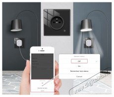 MOES Smart Wall Socket, Zigbee, FR, 16A, Black Háztartás / Otthon / Kültér - Okos otthon - Okos konnektor - 521684