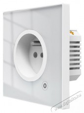 MOES Smart Wall Socket, Zigbee, FR, 16A, White H&aacute;ztart&aacute;s / Otthon / K&uuml;lt&eacute;r - Okos otthon - Okos konnektor - 521685