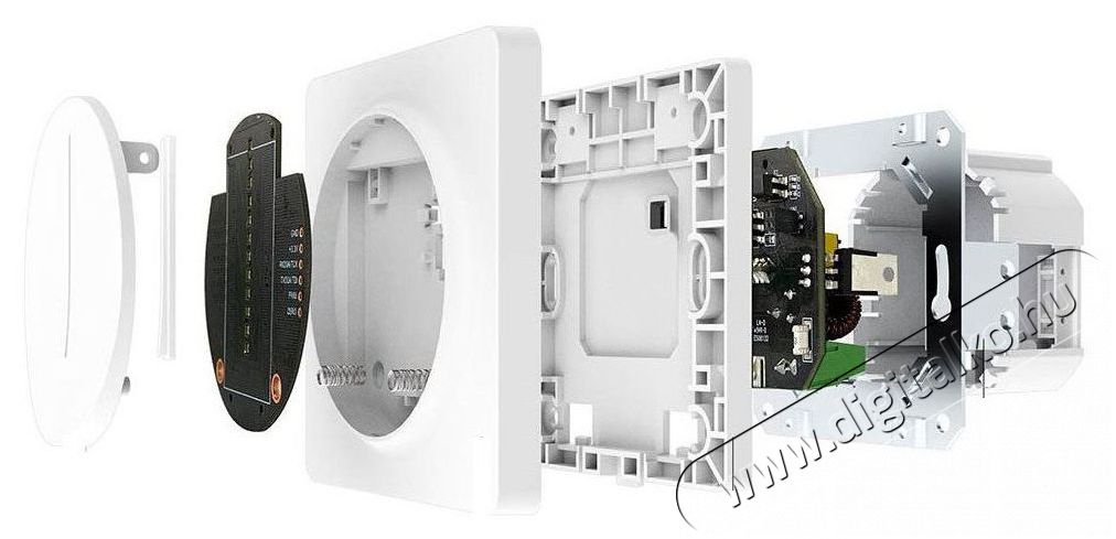 MOES smart WIFI Touch Dimmer switch H&aacute;ztart&aacute;s / Otthon / K&uuml;lt&eacute;r - Okos otthon - Kieg&eacute;sz&iacute;tő - 521687