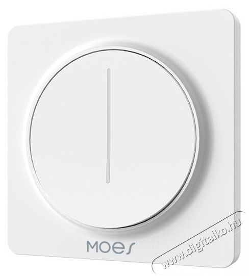 MOES Touch Dimer, Zigbee, White H&aacute;ztart&aacute;s / Otthon / K&uuml;lt&eacute;r - Okos otthon - Kieg&eacute;sz&iacute;tő - 521693