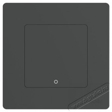 MOES ZS-SR-EU1, Zigbee, 1Gang, Gray Háztartás / Otthon / Kültér - Okos otthon - Kiegészítő - 521697