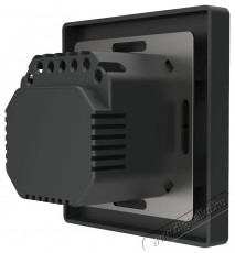 MOES ZS-SR-EU2, Zigbee, 2Gang, Gray Háztartás / Otthon / Kültér - Okos otthon - Kiegészítő - 521699