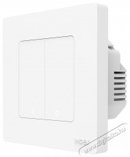 MOES ZS-SR-EU2, Zigbee, 2Gang, White Háztartás / Otthon / Kültér - Okos otthon - Kiegészítő - 521700