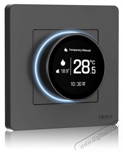 MOES GA water heating 5A, gray Háztartás / Otthon / Kültér - Okos otthon - Termosztát - 519550