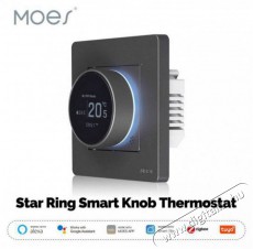 MOES GB electric heating 16A, gray Háztartás / Otthon / Kültér - Okos otthon - Termosztát - 519554