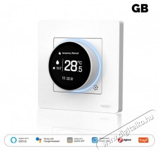 MOES GB electric heating 16A, white H&aacute;ztart&aacute;s / Otthon / K&uuml;lt&eacute;r - Okos otthon - Termoszt&aacute;t - 519555