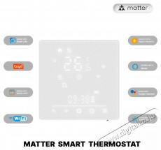 MOES GC water/gas boiler 5A Háztartás / Otthon / Kültér - Okos otthon - Termosztát - 519556