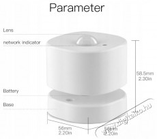 MOES IR Human Sensor, Zigbee Háztartás / Otthon / Kültér - Biztonságtechnika - Mozgásérzékelő - 519559