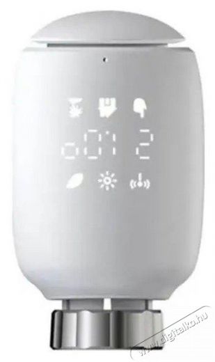 MOES TV-05 Smart Radiator Valve, Zigbee, White Háztartás / Otthon / Kültér - Okos otthon - Termosztát - 519563