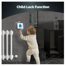 MOES GB electric heating 16A, gray Háztartás / Otthon / Kültér - Okos otthon - Termosztát - 519554