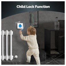 MOES GB electric heating 16A, white H&aacute;ztart&aacute;s / Otthon / K&uuml;lt&eacute;r - Okos otthon - Termoszt&aacute;t - 519555