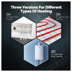 MOES GB electric heating 16A, white H&aacute;ztart&aacute;s / Otthon / K&uuml;lt&eacute;r - Okos otthon - Termoszt&aacute;t - 519555