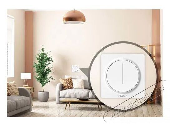 MOES smart WIFI Touch Dimmer switch H&aacute;ztart&aacute;s / Otthon / K&uuml;lt&eacute;r - Okos otthon - Kieg&eacute;sz&iacute;tő - 521687