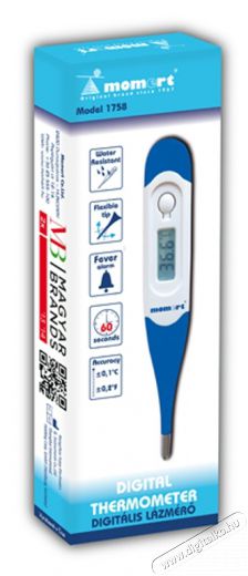 Momert 1758 digitális lázmérő Szépségápolás / Egészség - Lázmérő - 312392