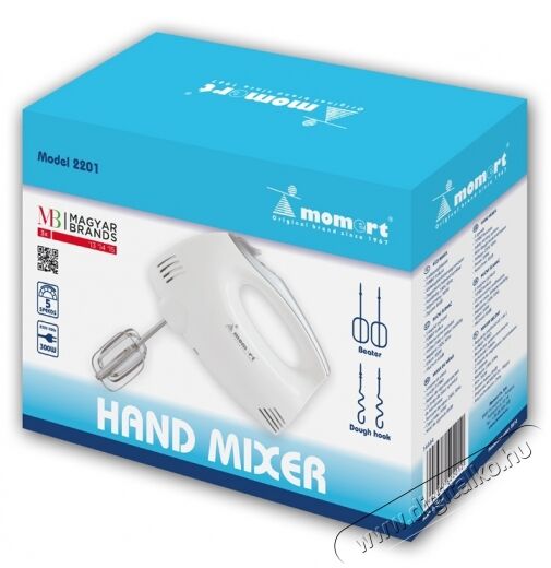 Momert 2201 kézi mixer Konyhai termékek - Konyhai kisgép (előkészítés / feldolgozás) - Kézi mixer - 312396
