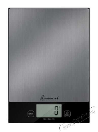 Momert 6857 inox elektronikus konyhamérleg Konyhai termékek - Konyhai mérleg - 351415