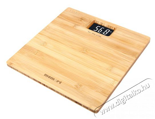Momert 5877 Személymérleg bambusz Szépségápolás / Egészség - Mérleg - Személy mérleg - 381503