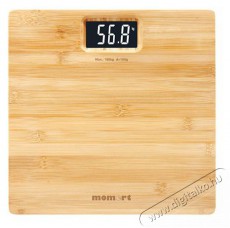 Momert 5877 Személymérleg bambusz Szépségápolás / Egészség - Mérleg - Személy mérleg - 381503