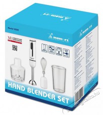 Momert 2222 Botmixer szett - fehér Konyhai termékek - Konyhai kisgép (előkészítés / feldolgozás) - Botmixer - 401017