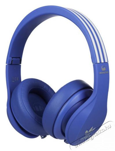 Monster Adidas zajszűrős fejhallgató - kék Audio-Video / Hifi / Multimédia - Fül és Fejhallgatók - Fejhallgató mikrofonnal / headset - 292105