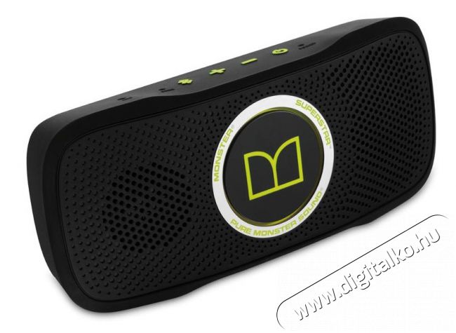 Monster ClarityHD Micro Bluetooth hangsugárzó - fekete Audio-Video / Hifi / Multimédia - Hordozható, vezeték nélküli / bluetooth hangsugárzó - Hordozható, vezeték nélküli / bluetooth hangsugárzó - 292185