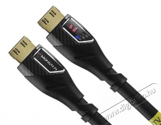 Monster MC Black Platinum PI UHD HDMI kábel 5m Tv kiegészítők - Kábel / csatlakozó - Hdmi kábel - 293890
