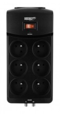 Monster Extreme Power 600 AV - túlfeszültség védő elosztó Háztartás / Otthon / Kültér - Világítás / elektromosság - Hálózati elosztó / hosszabbító / adapter - 292080