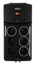 Monster Extreme Power 600 AG túlfeszültség védő elosztó Háztartás / Otthon / Kültér - Világítás / elektromosság - Hálózati elosztó / hosszabbító / adapter - 292181