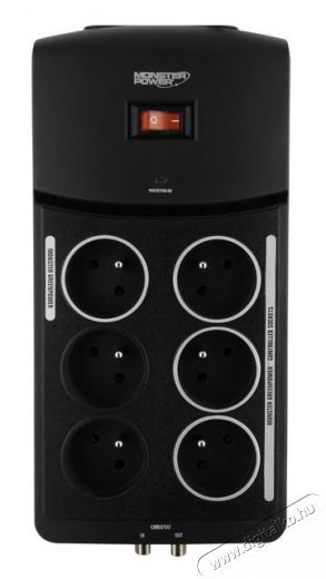 Monster Extreme Power 600 AG túlfeszültség védő elosztó Háztartás / Otthon / Kültér - Világítás / elektromosság - Hálózati elosztó / hosszabbító / adapter - 292181