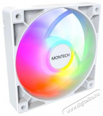 Montech GF120 ARGB PWM White Iroda és számítástechnika - Számítógép tartozék - Ventilátor - 512101