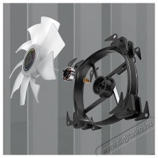 Montech HP140 ARGB PWM Black Iroda és számítástechnika - Számítógép tartozék - Ventilátor - 512102