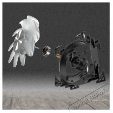 Montech METAL PRO 12 ARGB PWM Black Iroda és számítástechnika - Számítógép tartozék - Ventilátor - 512103