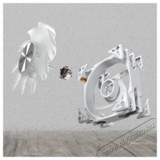 Montech METAL PRO 12 ARGB PWM White Iroda és számítástechnika - Számítógép tartozék - Ventilátor - 512104