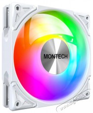 Montech METAL PRO 12 ARGB PWM White Iroda és számítástechnika - Számítógép tartozék - Ventilátor - 512104