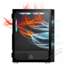 Montech X3 MESH Black Iroda és számítástechnika - Számítógép tartozék - Számítógépház - 521702